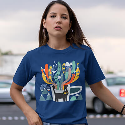 Customized White Tshirt Print