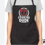 Kitchen Apron With Customized Print - Your Own Design Are Print