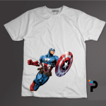 Captain America Tshirt Printing