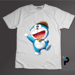 Doremon Cartoon Tshirt Print