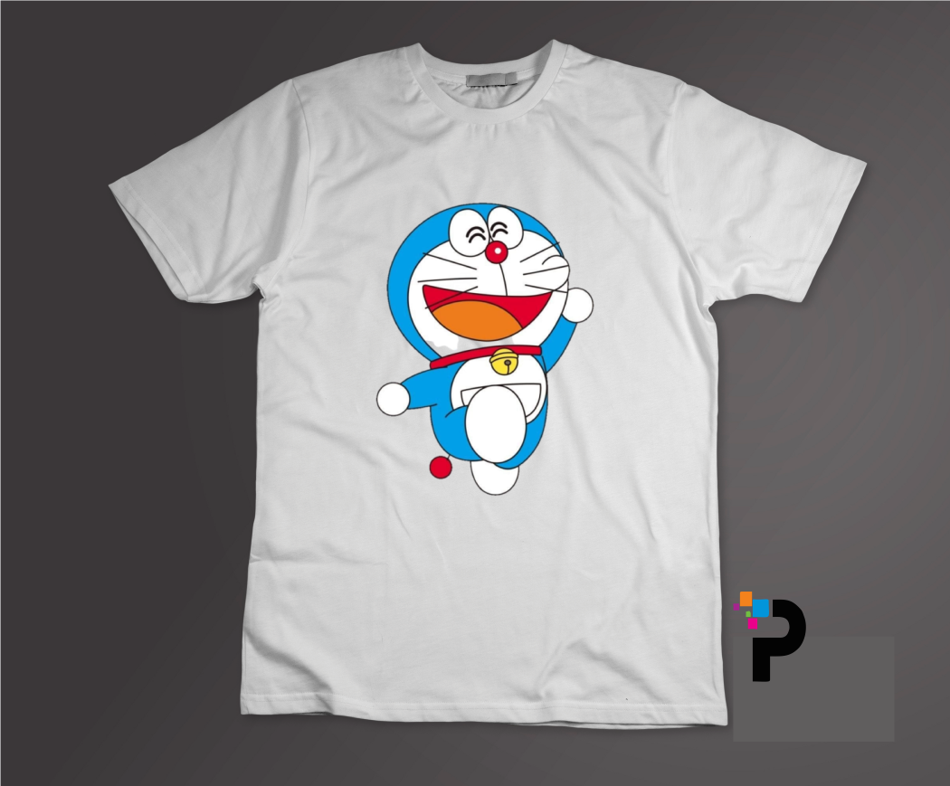 Doremon Tshirt Print