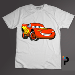 McQueen Car Tshirt Print