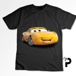 Mcqueen Car Racing Tshirt Print