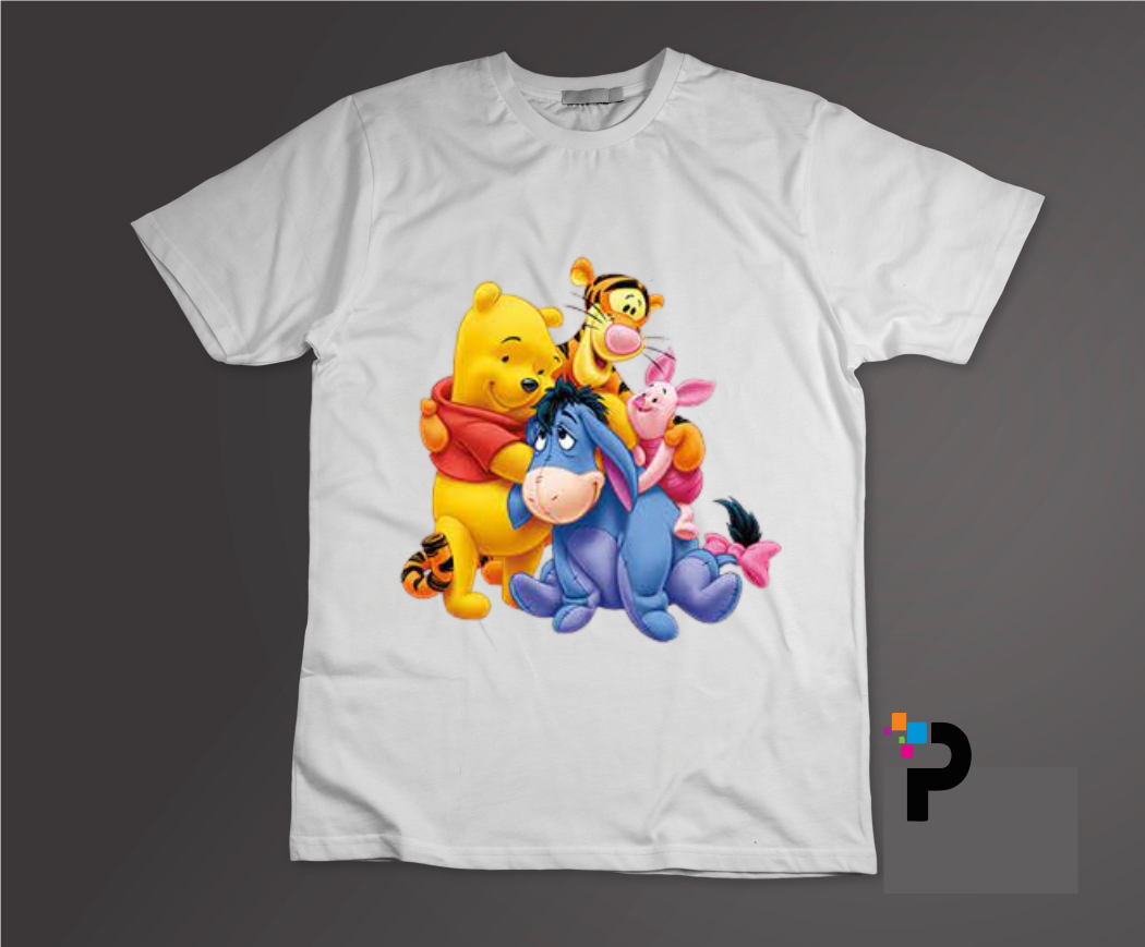 Pool Cartoon Character Tshirt