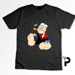 Popiye Tshirt Print