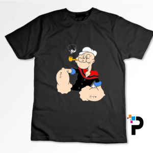Popiye Tshirt Print