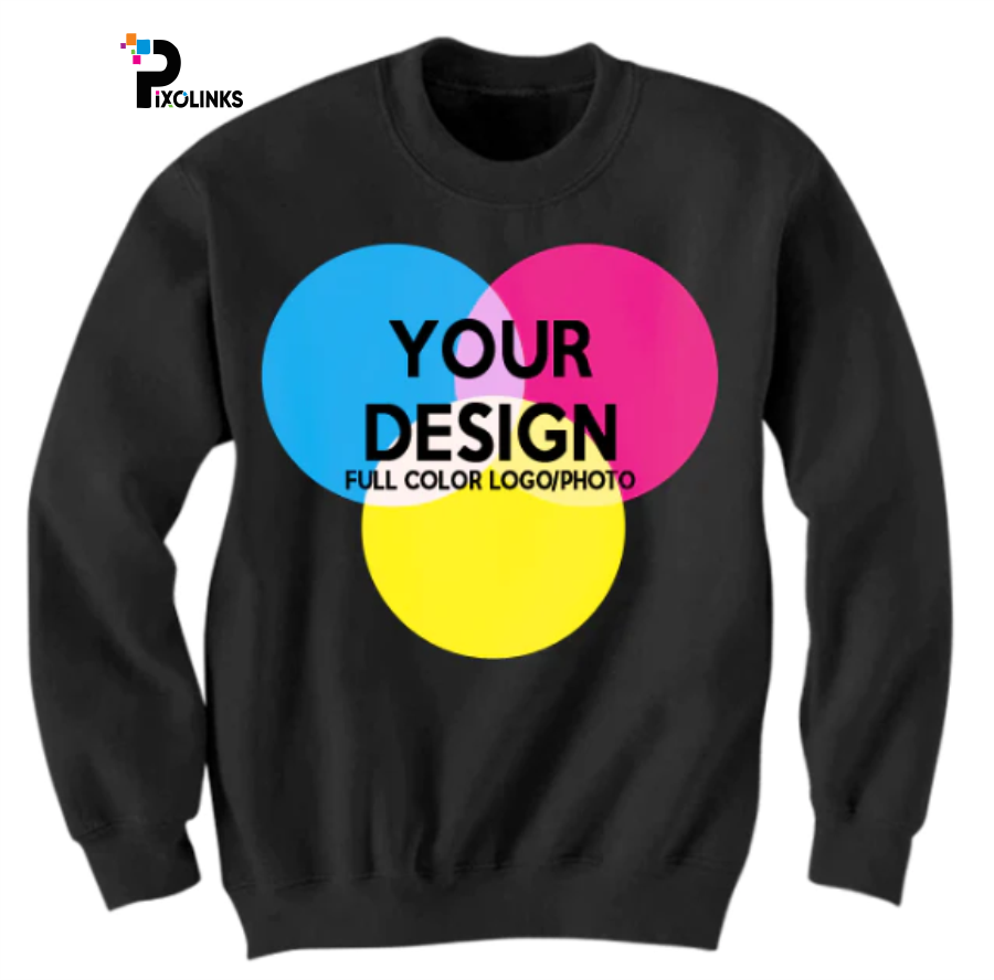 Customized Sweatshirt Print - Print On Demand Sweatshirt Printing