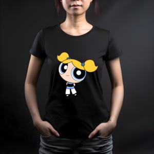 Power Girl Tshirt Print