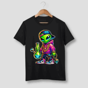 Alien Stoner Tshirt