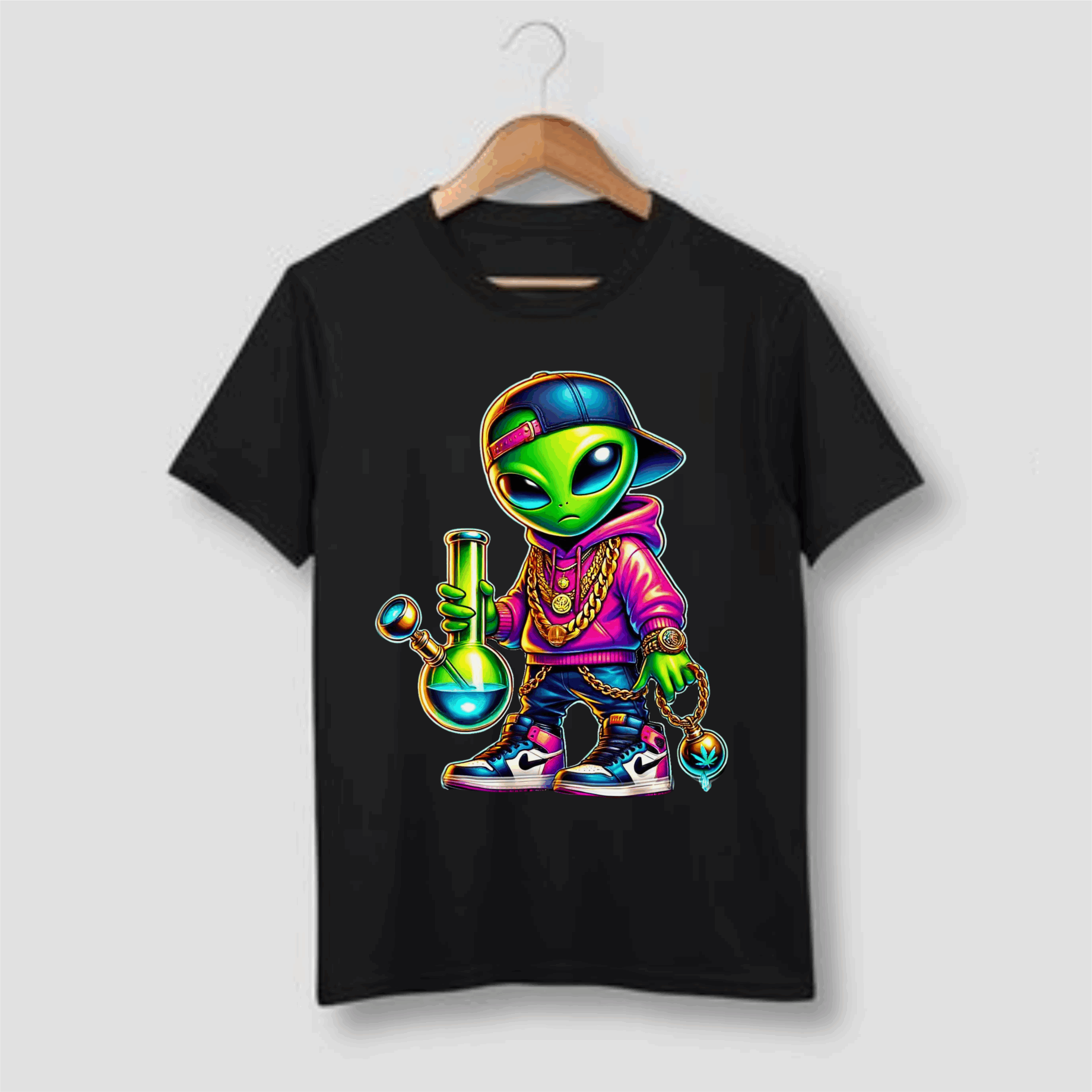 Alien Stoner Tshirt