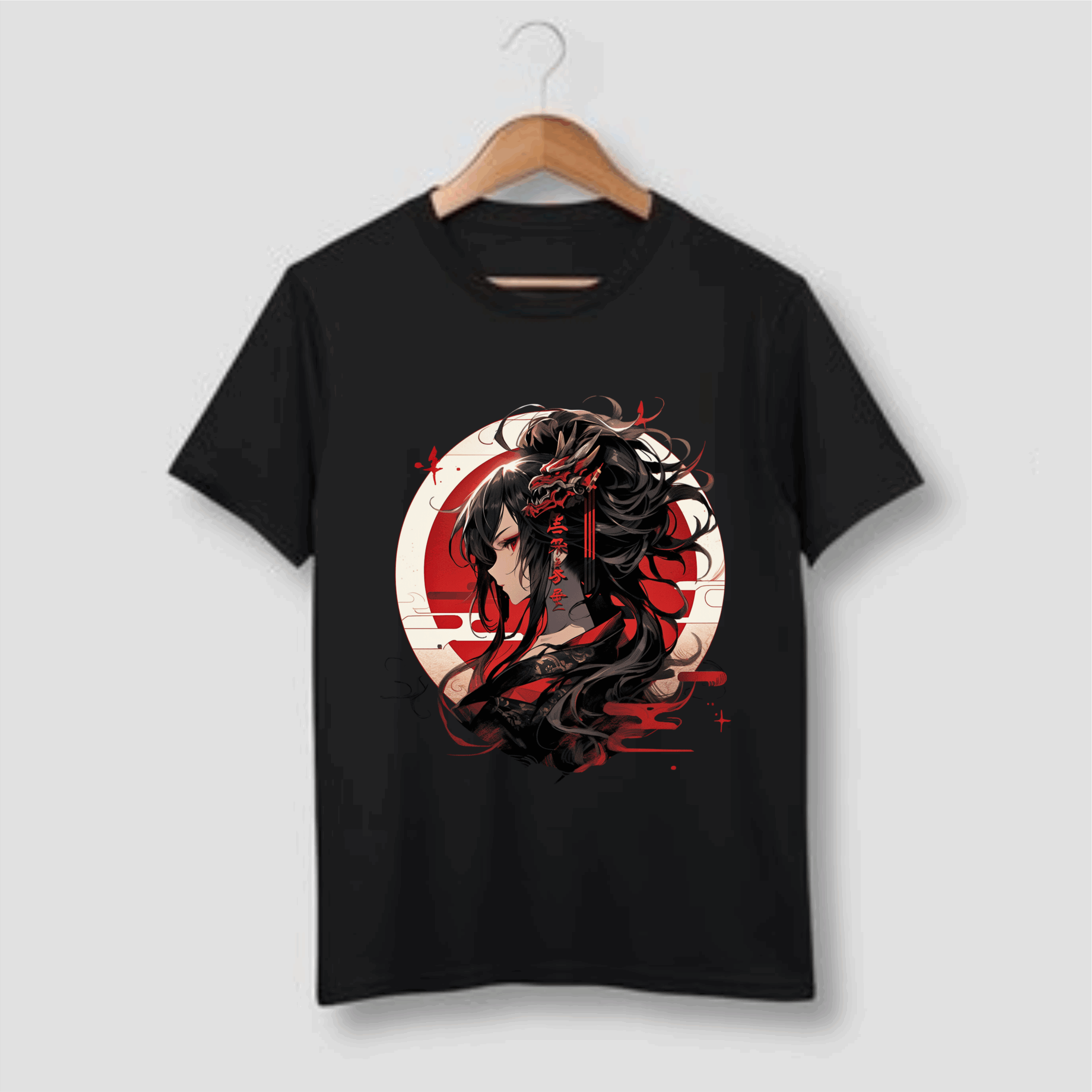 Anime Dragon Girl Tshirt