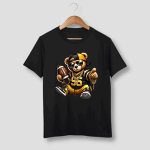 Football Teddy Bear Tshirt