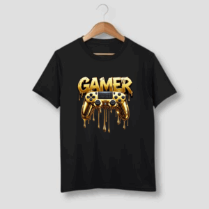 Gold Gamer Count Roller Tshirt