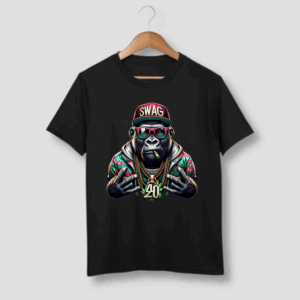 Swag Gorilla Stoner Tshirt
